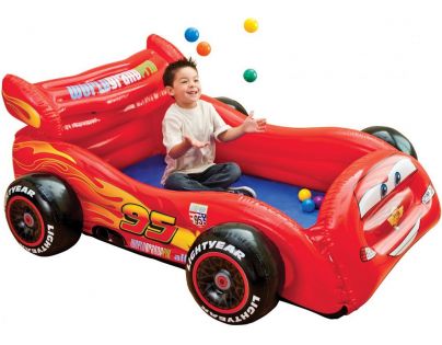 Intex 48668 Cars Nafukovací postel s míčky