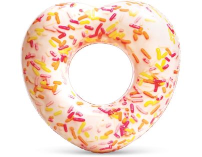Intex 56253NP Nafukovací kruh Donut srdce - Poškodený obal