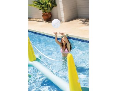 Intex 56508 Volejbalová sada so sieťou  239 x 64 x 91 cm modro-žlutá - Poškodený obal