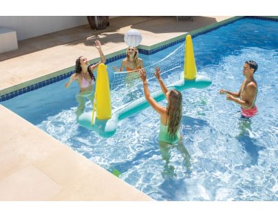 Intex 56508 Volejbalová sada so sieťou  239 x 64 x 91 cm modro-žlutá
