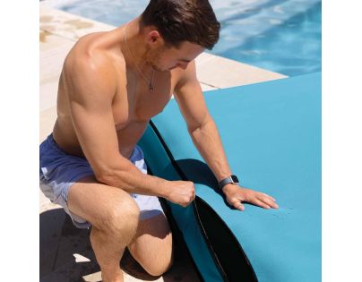 Intex 56794 Ležadlo nafukovacie Luxe modrá