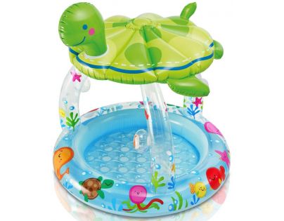 Intex 57119 Bazén dětský želva se stříškou