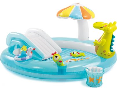 Intex 57129 Nafukovacie hracie centrum Krokodíl 203x173 cm