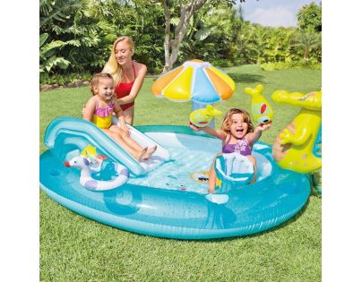 Intex 57129 Nafukovacie hracie centrum Krokodíl 203x173 cm