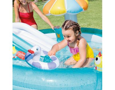 Intex 57129 Nafukovacie hracie centrum Krokodíl 203x173 cm