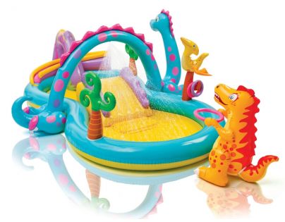 Intex 57135 Hracie centrum Dinosaurus 333x229 cm - Poškodený obal