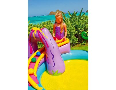 Intex 57135 Hracie centrum Dinosaurus 333x229 cm - Poškodený obal