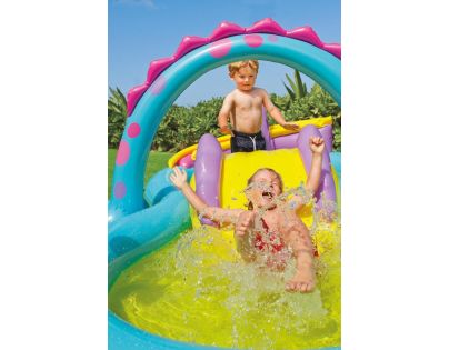 Intex 57135 Hracie centrum Dinosaurus 333x229 cm - Poškodený obal