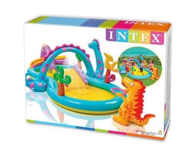 Intex 57135 Hracie centrum Dinosaurus 333x229 cm - Poškodený obal