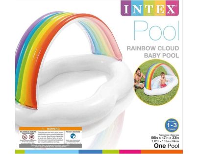 Intex 57141NP Bazénik detský Dúha - Poškodený obal