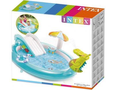 Intex 57165NP Centrum hracia krokodíl 201 x 170 x 84 cm - Poškodený obal