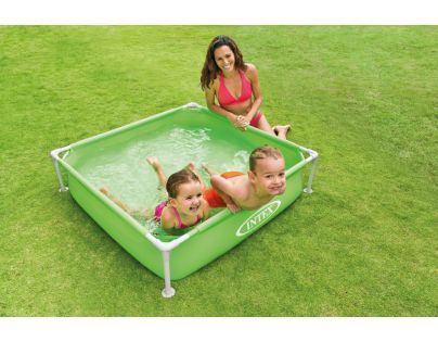 Intex 57172 Dětský bazén s rámem 122x122x30cm