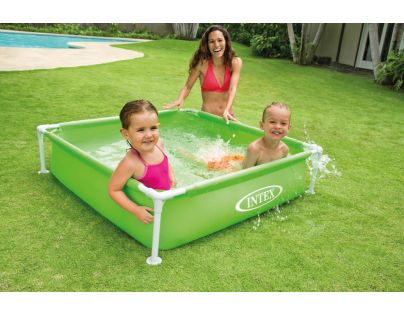 Intex 57172 Dětský bazén s rámem 122x122x30cm