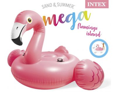 Intex 57288EU Nafukovací ostrov Plameniak 203 x 196 x 124 cm