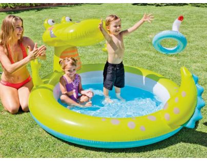 Intex 57431 Bazénik krokodíl s vodopádom
