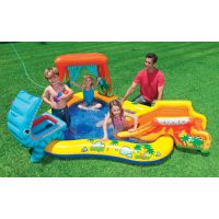 Intex 57444 Bazénové hracie centrum Dinosaurus 249 x 191 x 109 cm - Poškodený obal 2