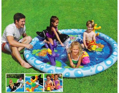 Intex 57448 Bazénové hrací centrum s velrybou