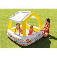 Intex 57470 Bazén Oceán sa strechou 157 x 157 cm žltý - Poškodený obal 4