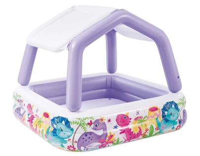 Intex 57470 Bazén Oceán sa strechou 157x157cm fialový
