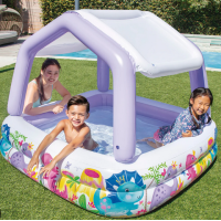 Intex 57470 Bazén Oceán sa strechou 157x157cm fialový 3