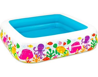 Intex 57470 Bazén Oceán sa strechou  modrý 157 x 157 cm