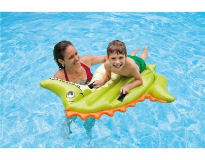Intex 58151 Matrace plovací do vody s úchyty - Krokodýl