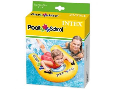 Intex 58167 Nafukovacie plávacie doska Pool School 81x76cm