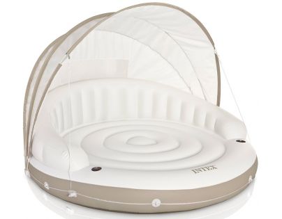 Intex 58292 Nafukovací ostrov so strieškou  199 x 150 cm - Poškodený obal