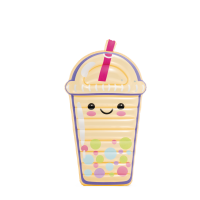 Intex 58738 Nafukovacie lehátko v tvare bubble tea Boba Buddy