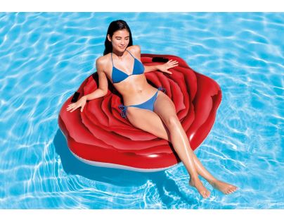 Intex 58783 Nafukovacie lehátko Červená ruža