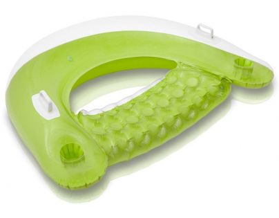 Intex 58859 Nafukovacie sedátko s držadlami 152 cm zelená