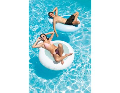Intex 58889EU Matrac do vody s operadlom 137 x 122 cm modrá - Poškodený obal