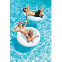 Intex 58889EU Matrac do vody s operadlom 137 x 122 cm modrá - Poškodený obal 3