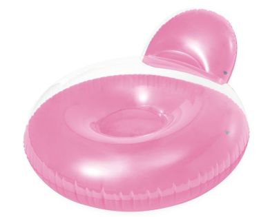 Intex 58889EU Matrac do vody s operadlom 137 x 122 cm růžová