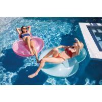 Intex 58889EU Matrac do vody s operadlom 137 x 122 cm růžová 2