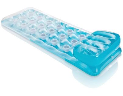 Intex 58890 Farebný nafukovací matrac 188 x 71 cm modrá