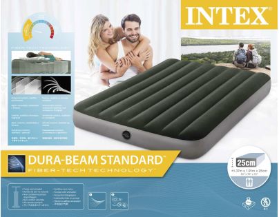 Intex 64108INT Nafukovací postel Dura Beam Queen Standard - Poškodený obal