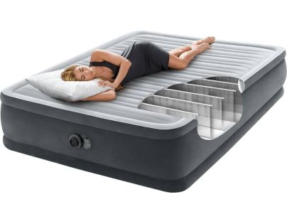 Intex 64414ND Nafukovací matrac Dura - Beam Deluxe 152 x 203 x 46 cm - Poškodený obal