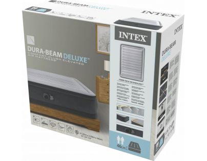 Intex 64414ND Nafukovací matrac Dura - Beam Deluxe 152 x 203 x 46 cm