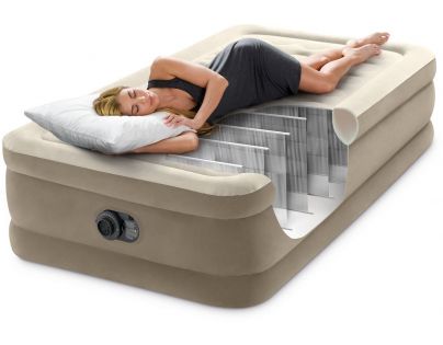 Intex 64426ND Nafukovacia posteľ 99 x 191 x 46 cm - Dura Beam Twin - Poškodený obal