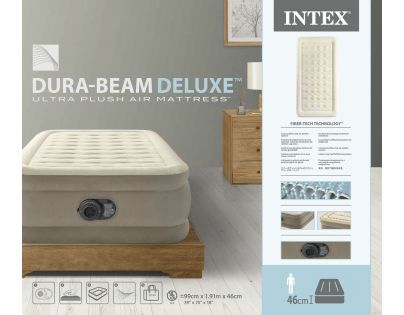 Intex 64426ND Nafukovacia posteľ 99 x 191 x 46 cm - Dura Beam Twin - Poškodený obal