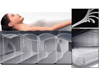 Intex 64428NP Nafukovacia posteľ 152 x 203 x 46 cm - Dura-Beam Queen Ultra plush