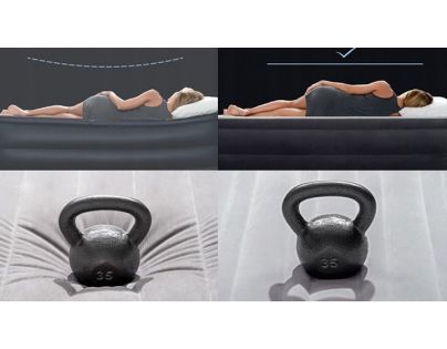 Intex 64448NPINT Nafukovacia posteľ 236 x 152 x 86 cm - Ultra Plush Headboard