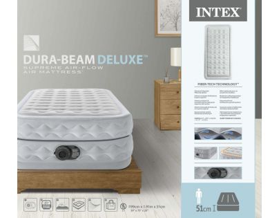 Intex Nafukovacia posteľ Dura Beam Twin 99 x 191 x 51 cm