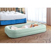 Intex 66810 Nafukovací postel Travel 168x107x25cm světle zelená s hvězdičkami - Poškodený obal 5
