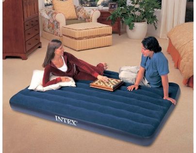 Intex 68759 Nafukovací postel Queen Classic Downy 203x152x22cm