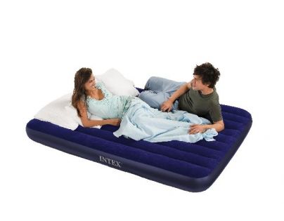 Intex 68759 Nafukovací postel Queen Classic Downy 203x152x22cm