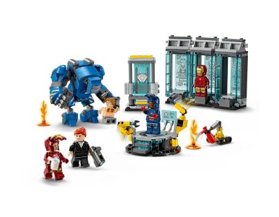 LEGO® Marvel 76315 Iron Man a jeho laboratórium: Sieň brnenia