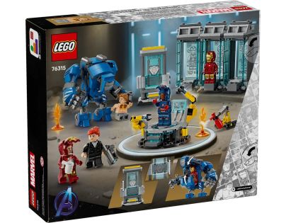 LEGO® Marvel 76315 Iron Man a jeho laboratórium: Sieň brnenia