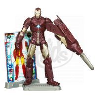 Hasbro 93763 - Iron Man II - Sběratelská figurka - Mark VI svítící (08) 6